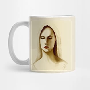 Antique portrait Mug